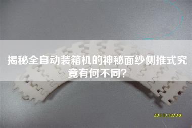 揭秘全自动装箱机的神秘面纱侧推式究竟有何不同? 揭秘全自动装箱机的神秘面纱侧推式究竟有何不同?
