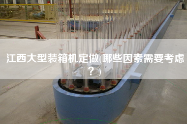 江西大型装箱机定做(哪些因素需要考虑?) 江西大型装箱机定做(哪些因素需要考虑?)